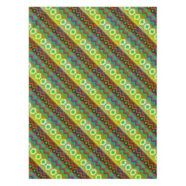 Mantel Marrón verde azteca estilo verde