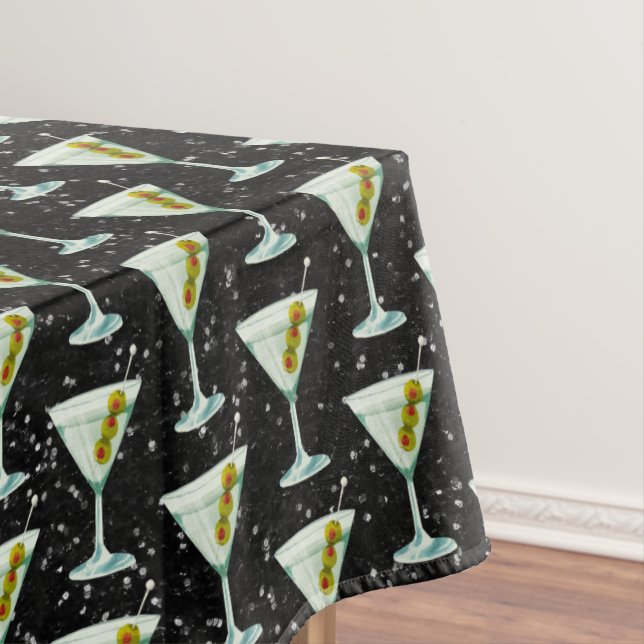 Mantel Martini Cocktail Pattern (In Situ)