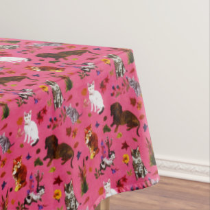 Mantel Mascota de la cosecha Perro Perro Perro Fiesta del