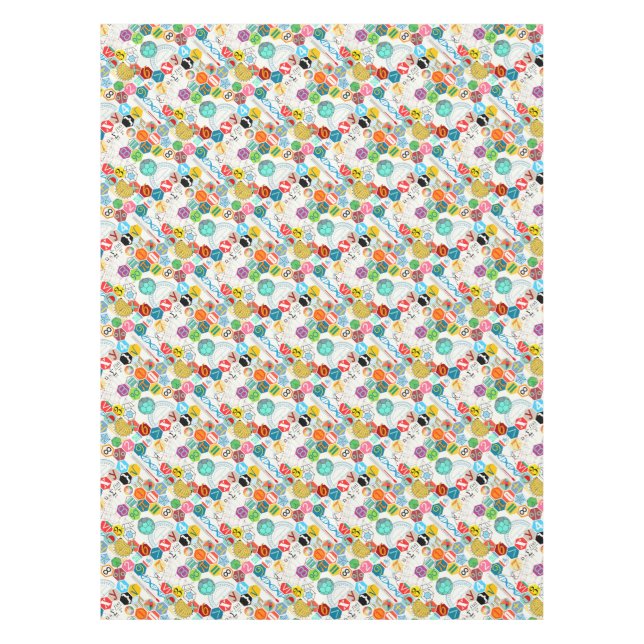 Mantel Matemáticas (blanca) (Anverso)