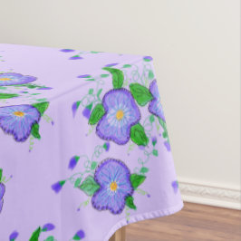 Mantel Mauve Floral Tablecloth