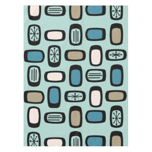 Mantel MCM Rectángulos redondeados Aquamarine