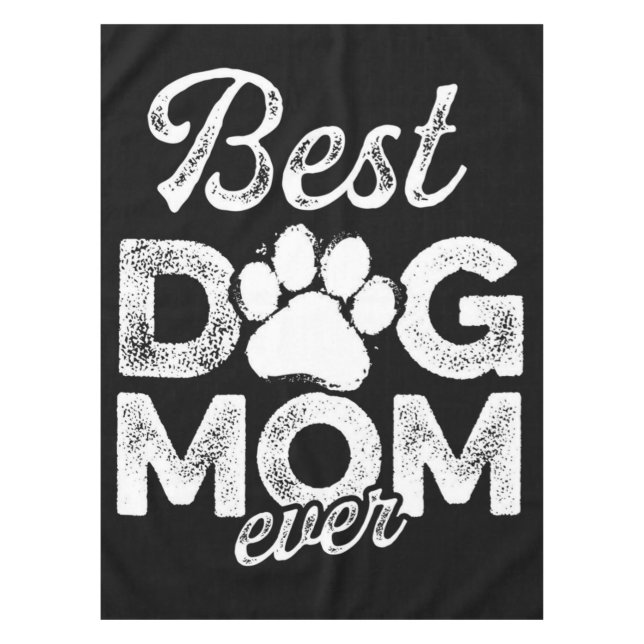 Mantel Mejor Mamá Perro Jamás Blanket (Anverso)