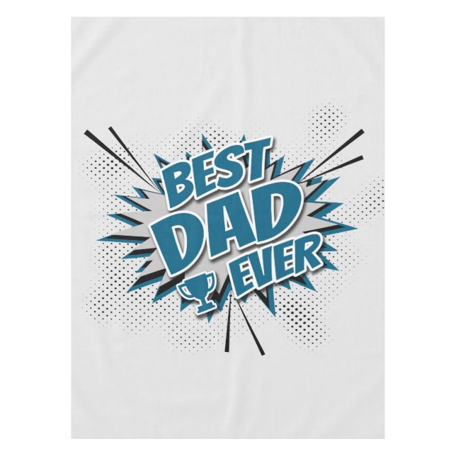 Mantel Mejor Papá Nunca (Anverso)