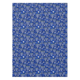 Mantel Menorah azul