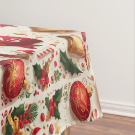 Mantel Merry Christmas Tablecloth