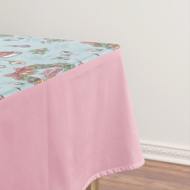 Mantel Merry Christmas Tablecloth (In Situ)