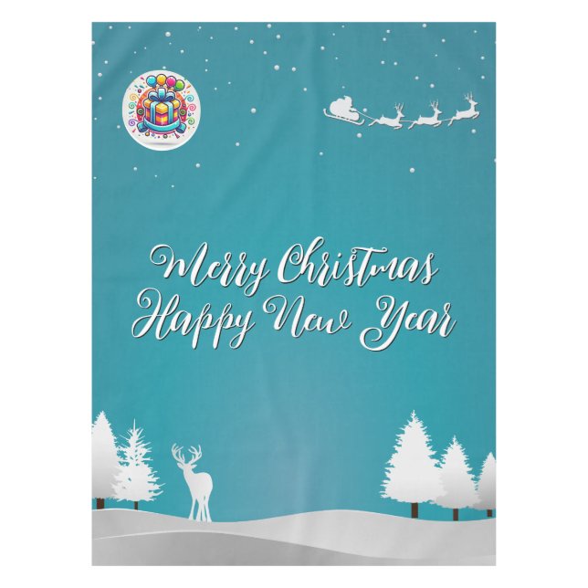 Mantel Merry Happy (Anverso)