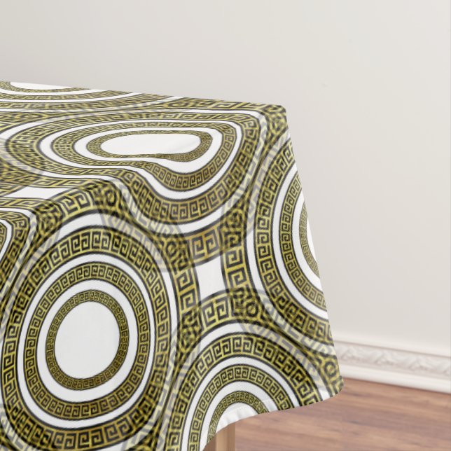 Mantel Metro de clave griega en Artdeco de simetría geomé (In Situ)