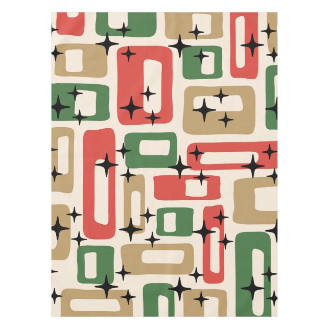 Mantel Mid Century Modern Atomic Christmas (Anverso)