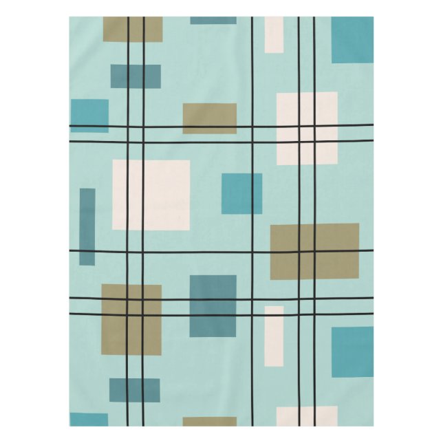 Mantel Mid Century Modern Geometric 5 (Anverso)