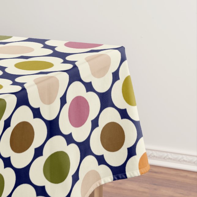 Mantel  Mid Century Modern | Retro Pop Flower Mosaic (In Situ)