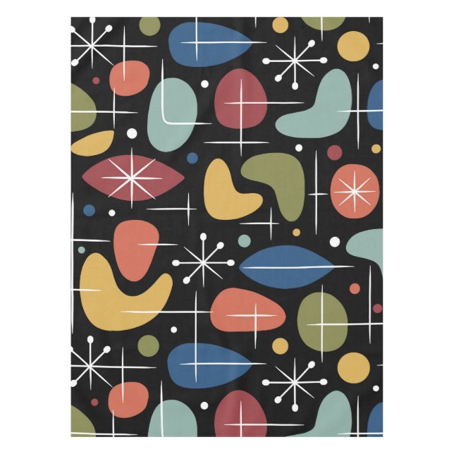 Mantel Mid Century Modern Starburst Pattern (Anverso)