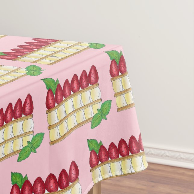 Mantel Mille Feuille French Pastry Afternoon Fiesta de té (In Situ)