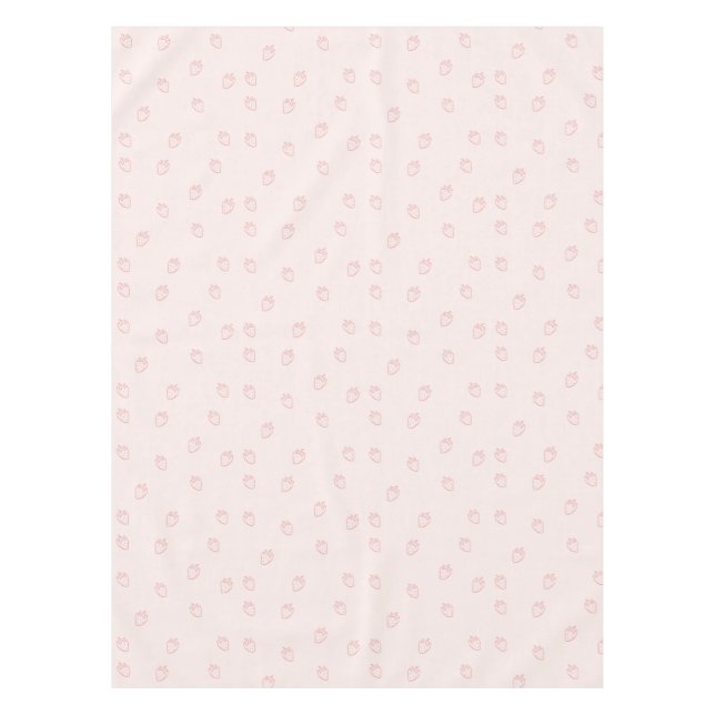 Mantel Minimalismo de Fresa (Anverso)