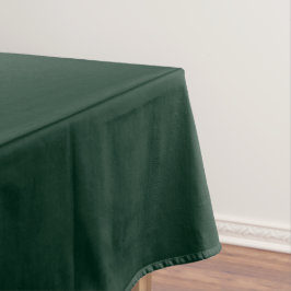 Mantel Minimalista pino oscuro verde liso