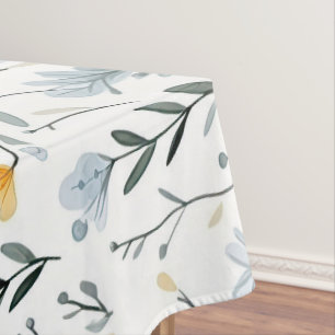 Mantel Mínimo y suave colorido Jardín de flores silvestre