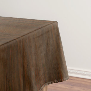 Mantel Mirada de madera de bambú del grano de Brown de l