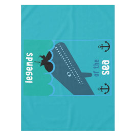 Mantel Moby Dick Sea Fantasy | Funny Ocean And Sea Servin