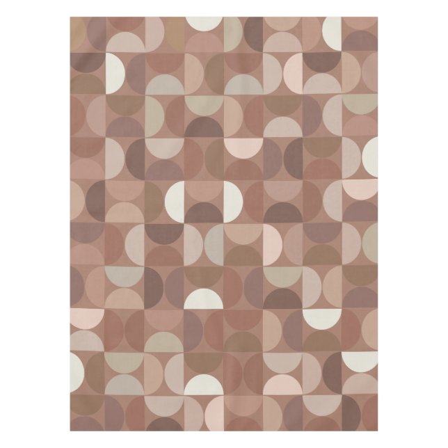 Mantel Mocha Mousse Mid Century Moderno (Anverso)