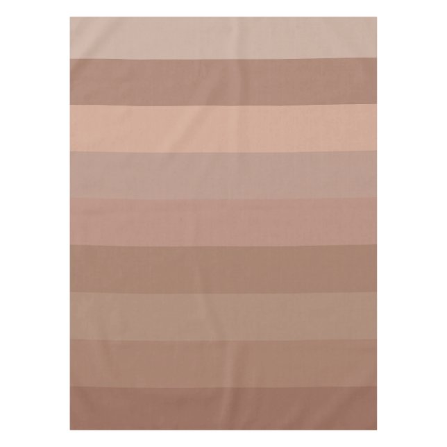 Mantel Mocha Mousse Stripes (Anverso)