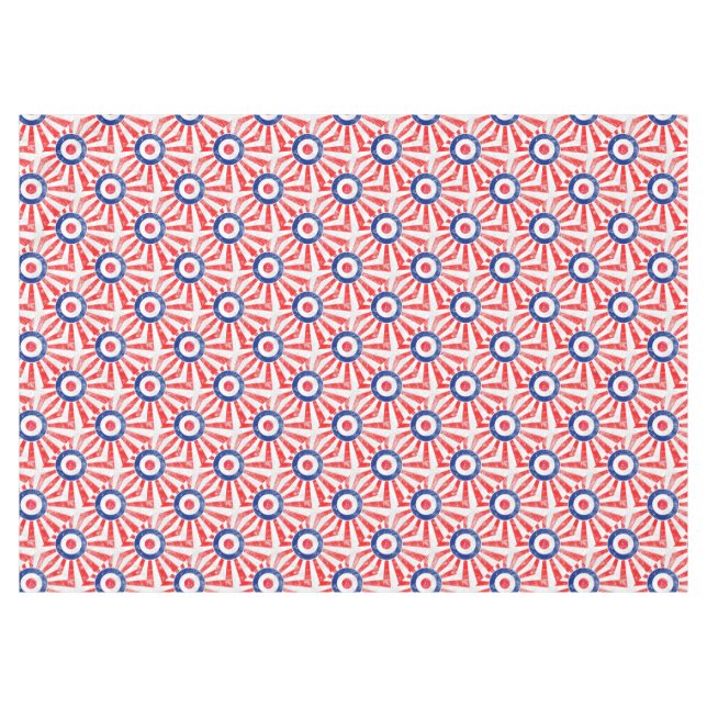 Mantel Mod Target Mods USA Target Grunge Roundel (Frente (Horizontal))
