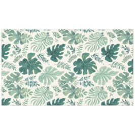 Mantel Moda de Monstera - Tablilla de patrón de hoja trop