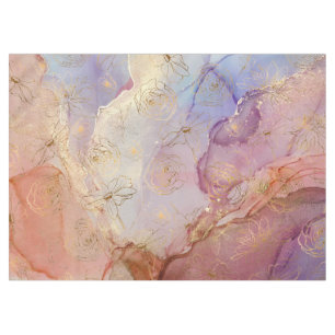 Mantel Moda Floral Abstracto Pastel Tablloth de color