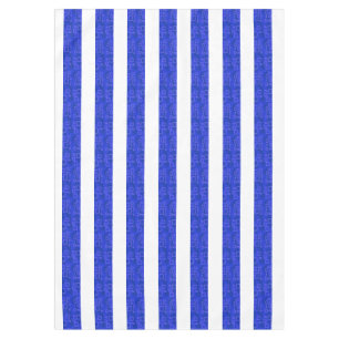 Mantel Moda Guay Bandas Geométricas Azules Tablecloth