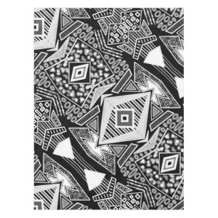 Mantel Moda Negra Y Blanca De Runway Inspirada