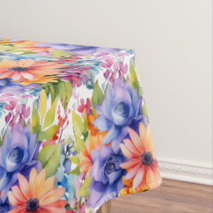 Mantel Moda Primavera Colores Flores Flores Florales
