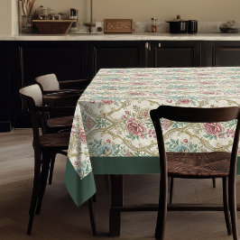 Mantel Moda Regal Damask Diseño Botánico Graceful
