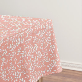 Mantel Modalidad floral simple de granjas en rosa