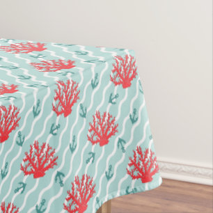 Mantel Modelo 1 del coral rojo