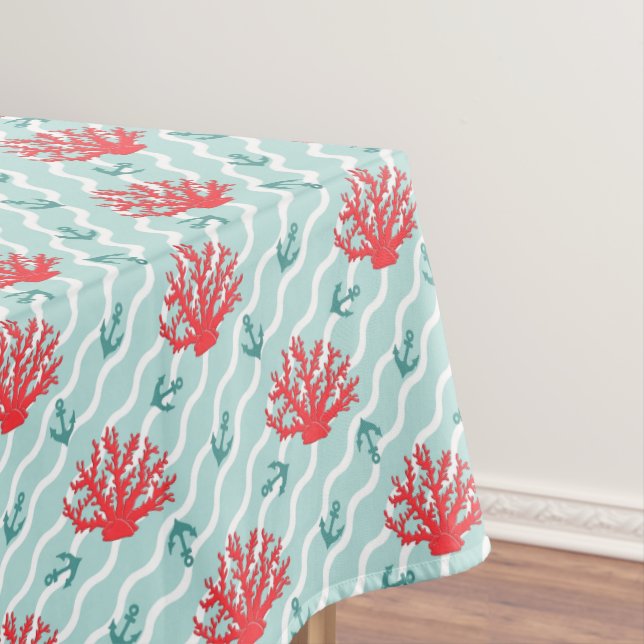 Mantel Modelo 1 del coral rojo (In Situ)