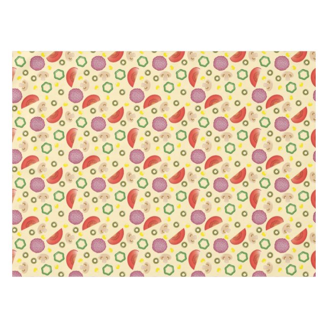 Mantel Modelo 2 de la pizza (Frente (Horizontal))