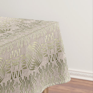 Mantel modelo africano tribal étnico
