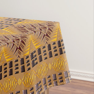 Mantel modelo africano tribal étnico