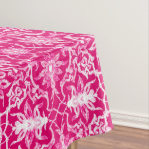 Mantel Modelo chino de Nouveau del arte - rosa de Fuschia