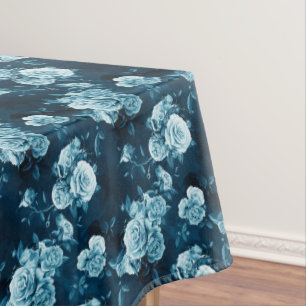 Mantel Modelo color de rosa azul clásico