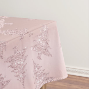 Mantel Modelo color de rosa elegante del árbol de navida