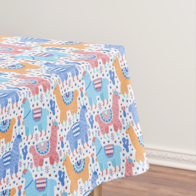 Mantel Modelo colorido brillante de la alpaca (In Situ)