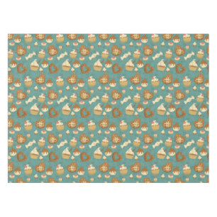 Mantel Modelo con las magdalenas y los caramelos