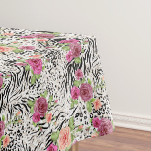 Mantel Modelo con los estampados de animales