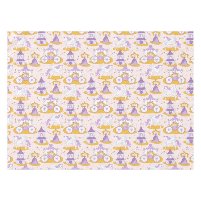 Mantel modelo con una princesa (Frente (Horizontal))