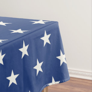 Mantel Modelo de estrella azul y blanco moderno