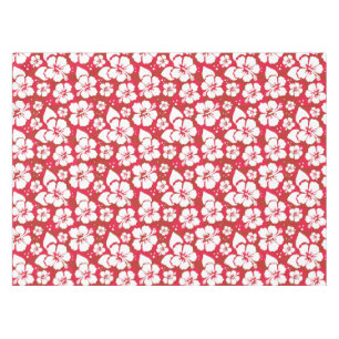 Mantel Modelo de flores del hibisco