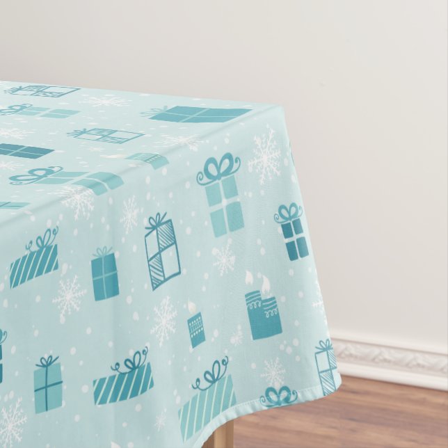 Mantel Modelo de la caja de regalo de las Felices Navidad (In Situ)