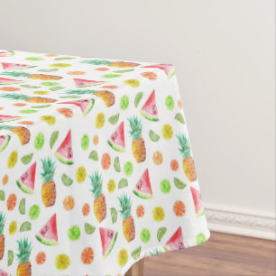 Mantel Modelo de la fruta escarchada de la acuarela