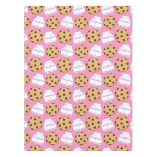 Mantel Modelo de la leche y de las galletas